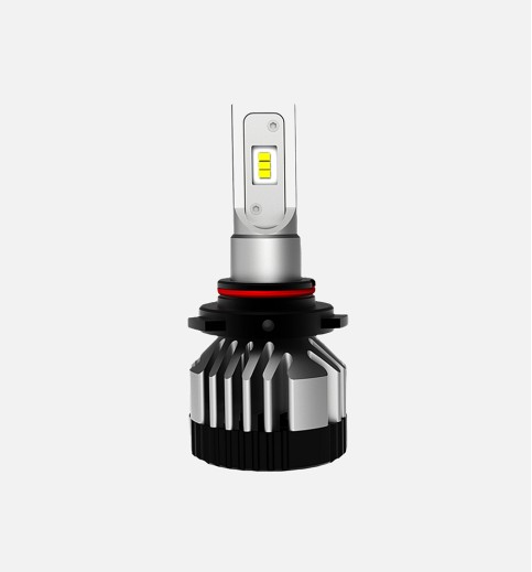 Set of aluminum diode lamps optics